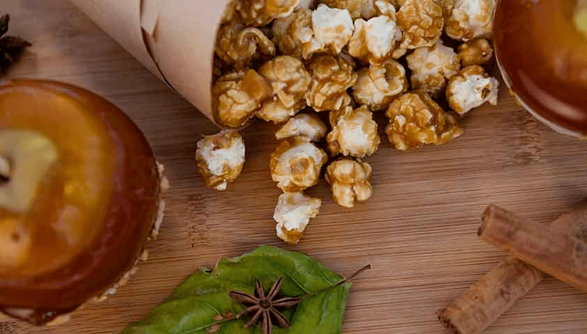 cinnamon popcorn para sa dessert